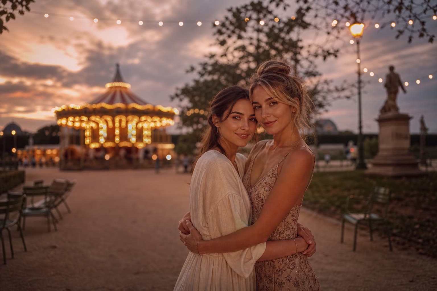 Jardin des Tuileries Twilight